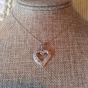 Sterling Silver Heart Necklace